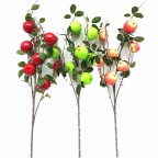 cành quả táo giả trang trí 